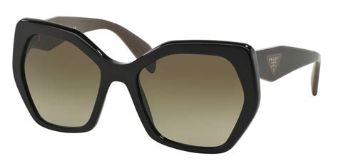 prada 0pr-16rsf-8053672513066 black|Prada PR 16RSF HERITAGE Sunglasses .